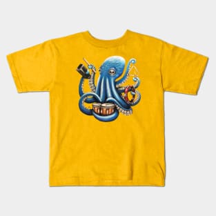 "OctoRhythm" - OctoKick collection Kids T-Shirt